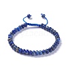 Adjustable Nylon Cord Braided Bead Bracelets BJEW-F369-B01-1