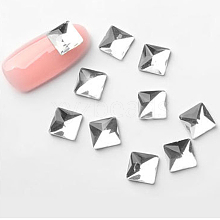 Flat Back Glass Rhinestone Cabochons MRMJ-T009-049V