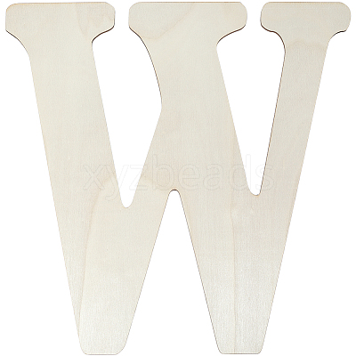 Letter Unfinished MDF Sheets WOOD-WH20012-008W-1
