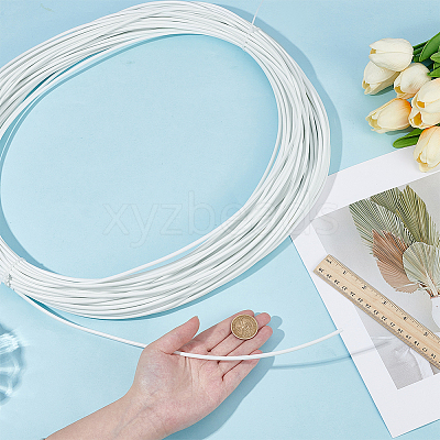 Plastic Rattan Wicker Strips DIY-WH0816-132G-1