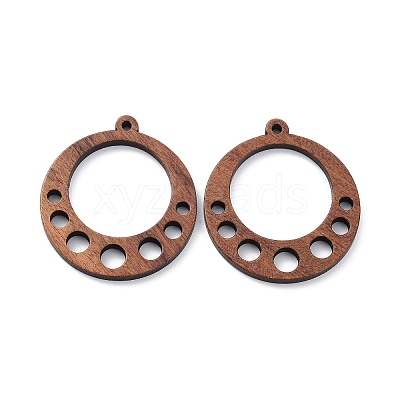 Walnut Wood Laser Cut Pendants WOOD-Q051-05I-1