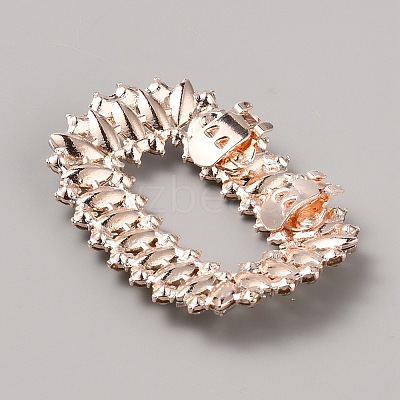 Alloy Crystal Rhinestone Shoe Decorations AJEW-WH0471-24B-KCG-1