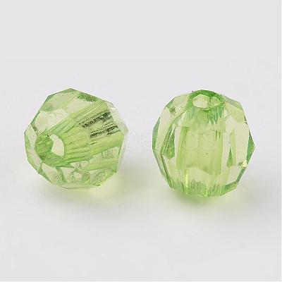 Transparent Acrylic Beads DB8mmC-25-1