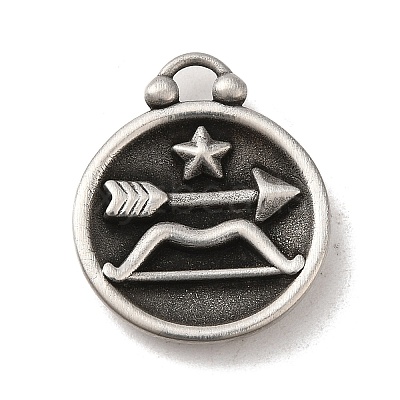 304 Stainless Steel Pendants STAS-L022-306AS-09-1