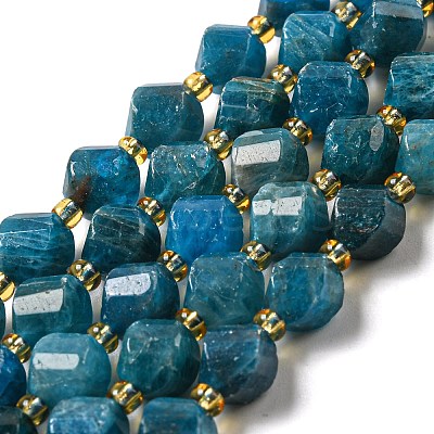 Natural Apatite Beads Strands G-M443-B06-02-1