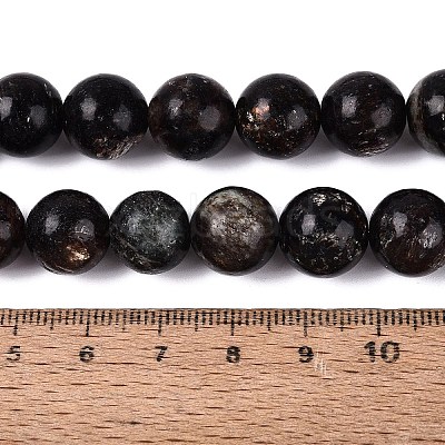 Natural Biotite Beads Strands G-Q616-01E-1