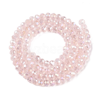 Electroplate Glass Beads Strands EGLA-A044-T3mm-B22-1