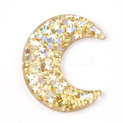 Transparent Resin Cabochons X-CRES-T008-10B-1
