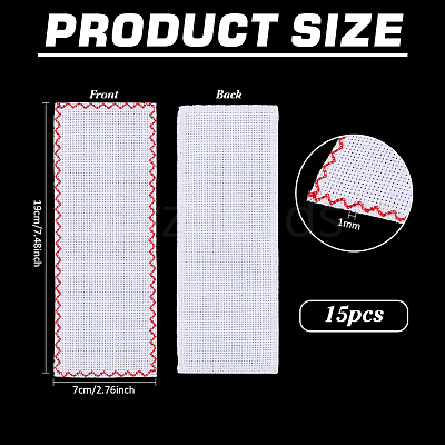 Cotton Bookmarks for Cross Stitch Making DIY-WH0759-26F-1