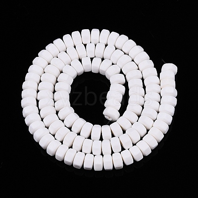 Handmade Polymer Clay Beads Strand CLAY-T021-01K-1