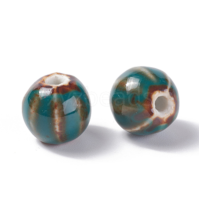 Handmade Porcelain Beads X-PORC-S498-24-M-1