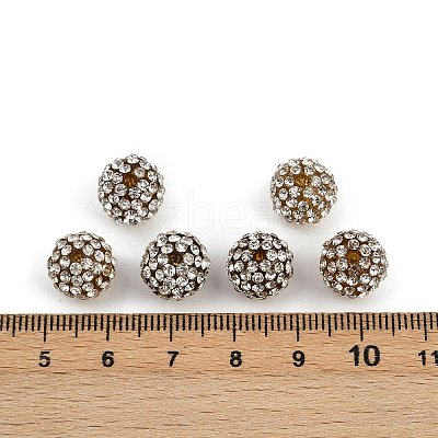 Resin Rhinestone Beads RB-A025-10mm-A37-1