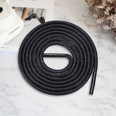 Round Waxed Cord Shoelace String OCOR-WH20007-225C-01-1