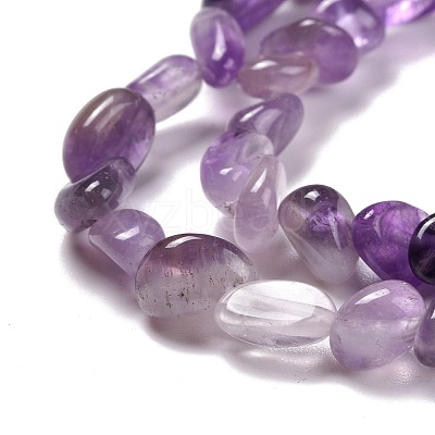 Natural Amethyst Beads Strands G-F465-51-1