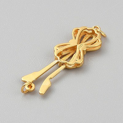 925 Sterling Silver Box Clasps STER-WH0004-062G-1