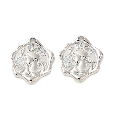 Rack Plating Alloy Pendants FIND-G044-33P-1