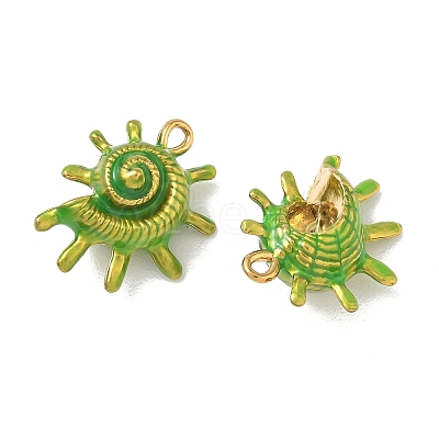 304 Stainless Steel Enamel Pendants STAS-L316-22G-01-1