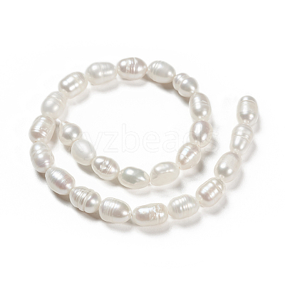 Natural Cultured Freshwater Pearl Beads Strands PEAR-N012-05G-1
