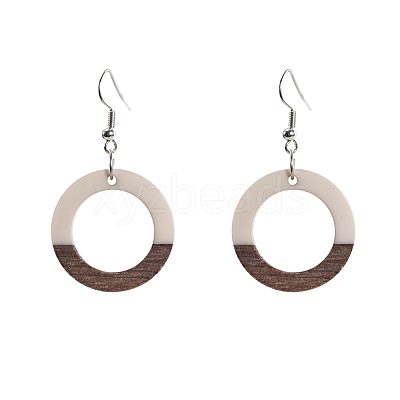 Resin & Wood Pendants RESI-OL0001-10C-1