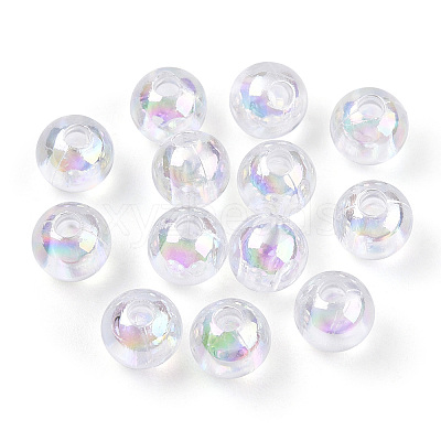 Transparent Acrylic Beads MACR-T046-01E-01-1