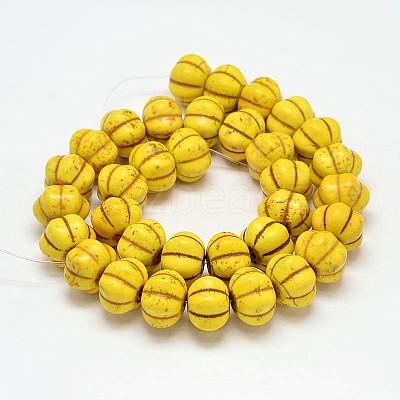 Dyed Synthetic Turquoise Bead Strands G-M148-09-C-1