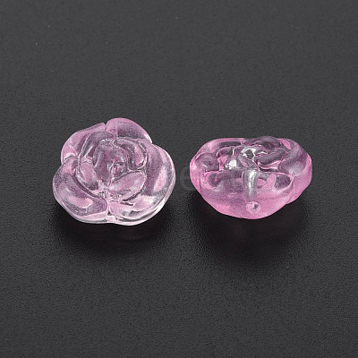 Transparent Baking Paint Glass Beads X-GLAA-S190-022-A05-1
