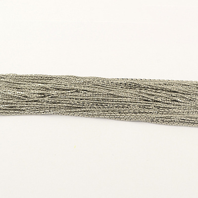 Tarnish Resistant 304 Stainless Steel Boston Chain CHS-R007-1.3mm-1