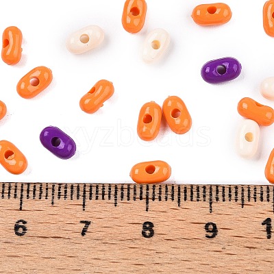 Opaque Acrylic Beads MACR-T048-02M-17-1