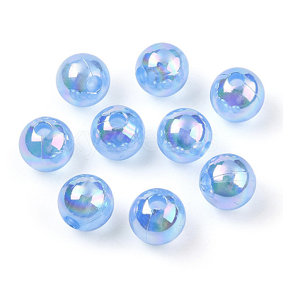 Transparent Acrylic Beads MACR-T046-01D-14-1