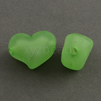 Frosted Acrylic Beads FACR-Q004-M-1
