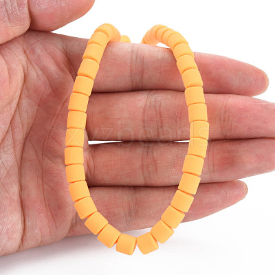 Handmade Polymer Clay Bead Strands CLAY-ZX006-01-01R-1