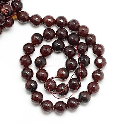Natural White Jade Bead Strands G-R346-8mm-19-1