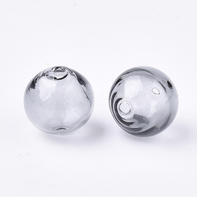 Handmade Blown Glass Beads X-BLOW-T001-32B-06-1
