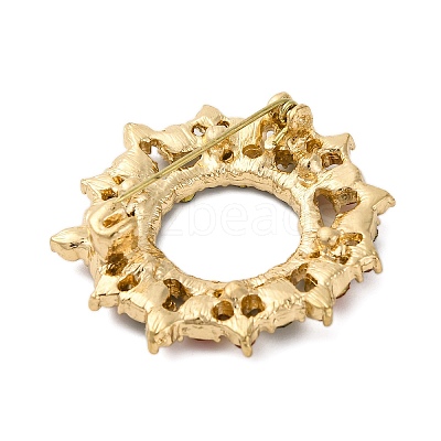 Rhinestone Alloy Brooches LS-JEWB-M047-02G-05-1