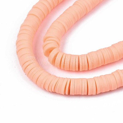 Handmade Polymer Clay Beads X-CLAY-R067-8.0mm-13-1