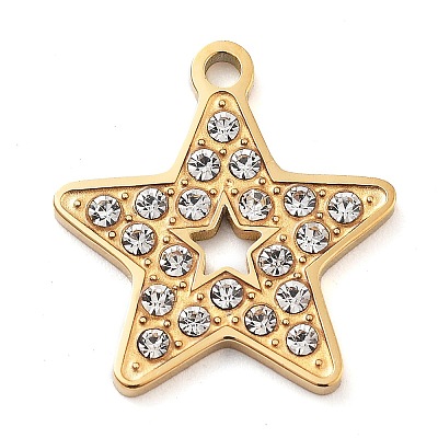 304 Stainless Steel Pendants LS-STAS-M076-08G-1