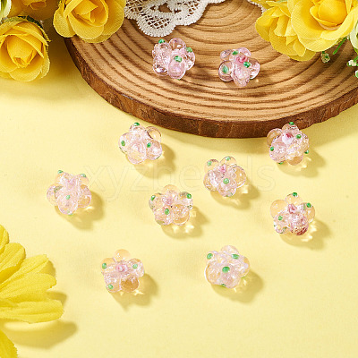 10Pcs Handmade Lampwork Beads LAMP-TADJ0001-01J-1