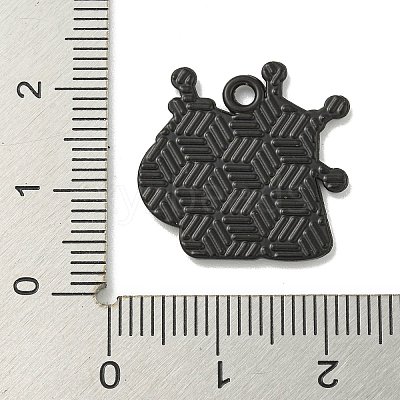 Chemistry Science Theme Alloy Enamel Pendants ENAM-I060-14D-1