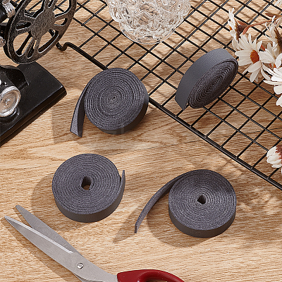 Flat PU Leather Cord WL-WH0004-09A-1