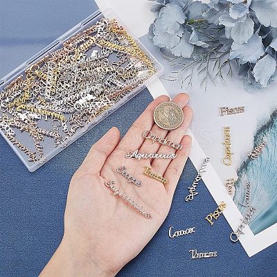 15 Sets 5 Style Alloy Cabochons FIND-OC0001-26-1