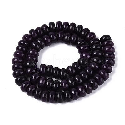 Natural White Jade Beads Strands G-Q613-01F-22-1