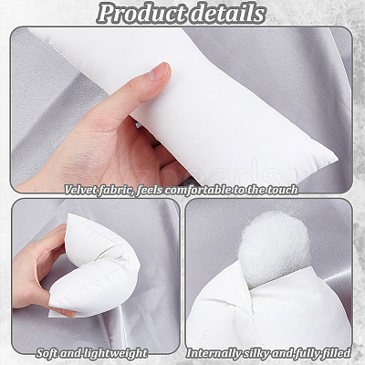 PU Leather Jewelry Pillow for Bracelet Display DIY-WH0170-41A-1