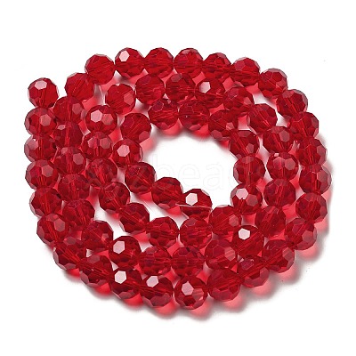 Transparent Glass Beads EGLA-A035-T10mm-D07-1