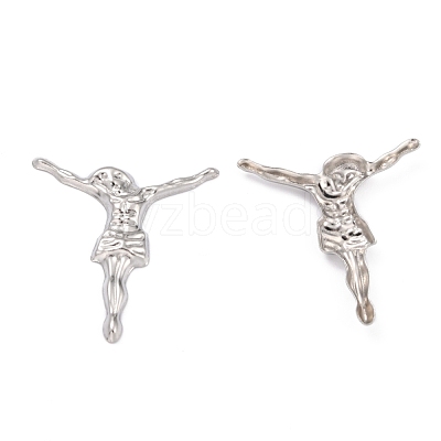 Tarnish Resistant 304 Stainless Steel Cabochons STAS-P282-01C-P-1