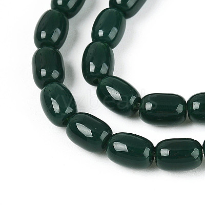 Opaque Glass Beads Strands LS-GLAA-T028-14P-05-1