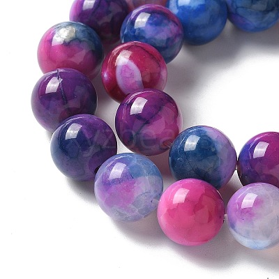Natural Agate Beads Strands G-NH0001-G04-01-1