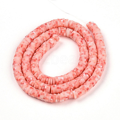 Handmade Polymer Clay Beads Strands CLAY-N008-010-212-1