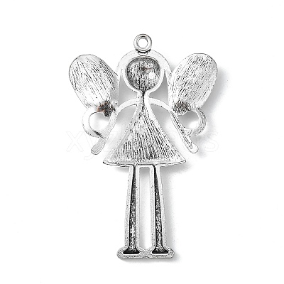 Tibetan Style Alloy Large Fairy Pendants LF1724Y-1