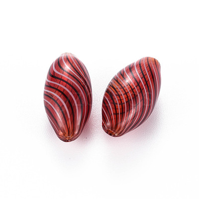 Transparent Handmade Blown Glass Globe Beads X-GLAA-T012-12-1