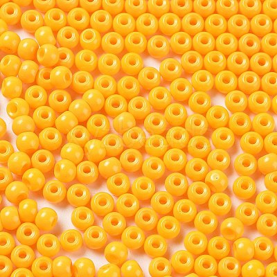 Baking Paint Glass Seed Beads SEED-H002-I-A511-1